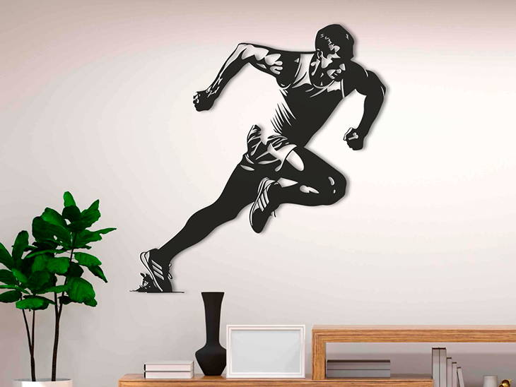 3D Ξύλινο Κάδρο "The Anatomy of Speed"