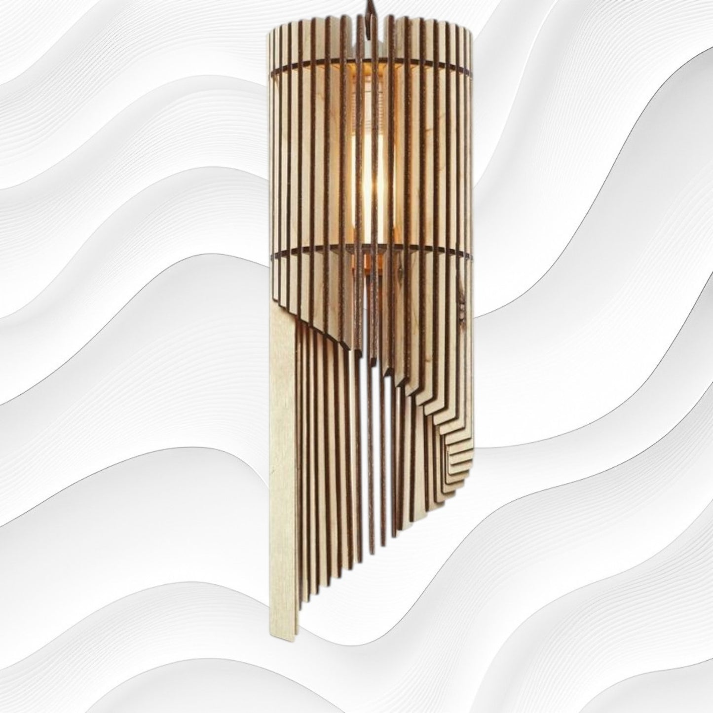 Ξύλινο Φωτιστικό Οροφής – Μοντέρνο & Φυσικό Στυλ