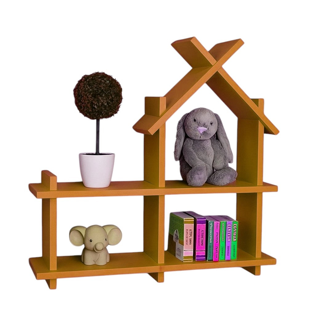 Παιδικό Ραφάκι Σπιτάκι Τοίχου