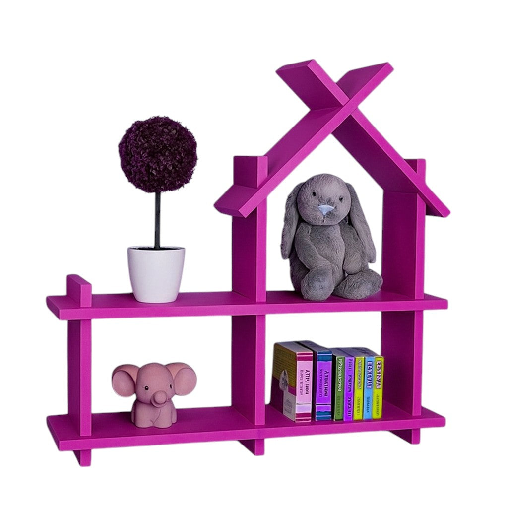 Παιδικό Ραφάκι Σπιτάκι Τοίχου