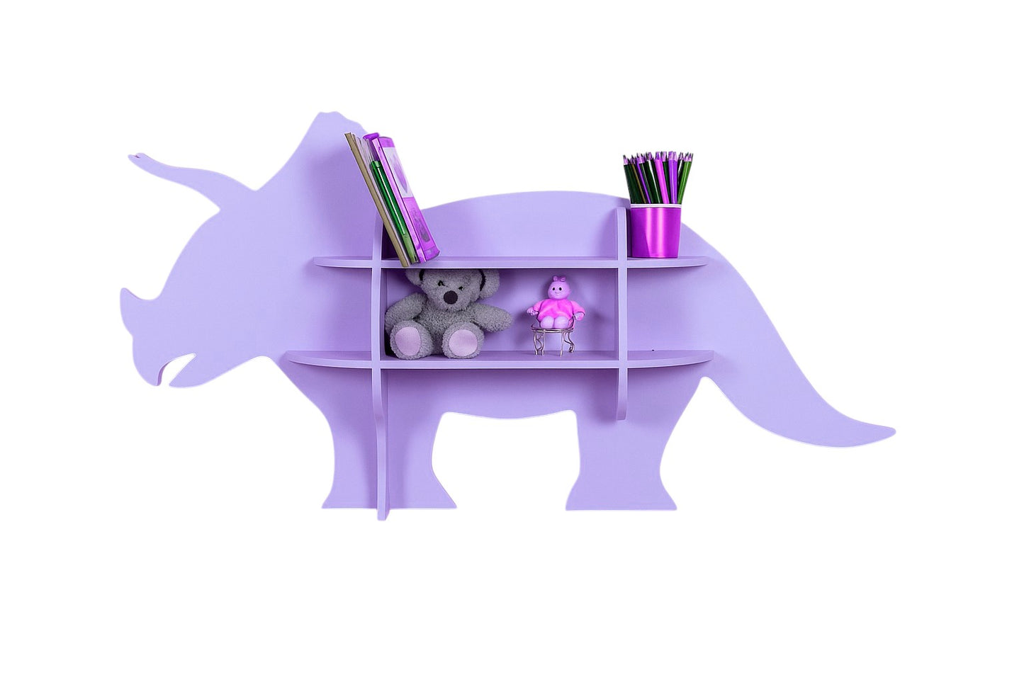 Ξύλινη Παιδική Ραφιέρα Ιπποπόταμος