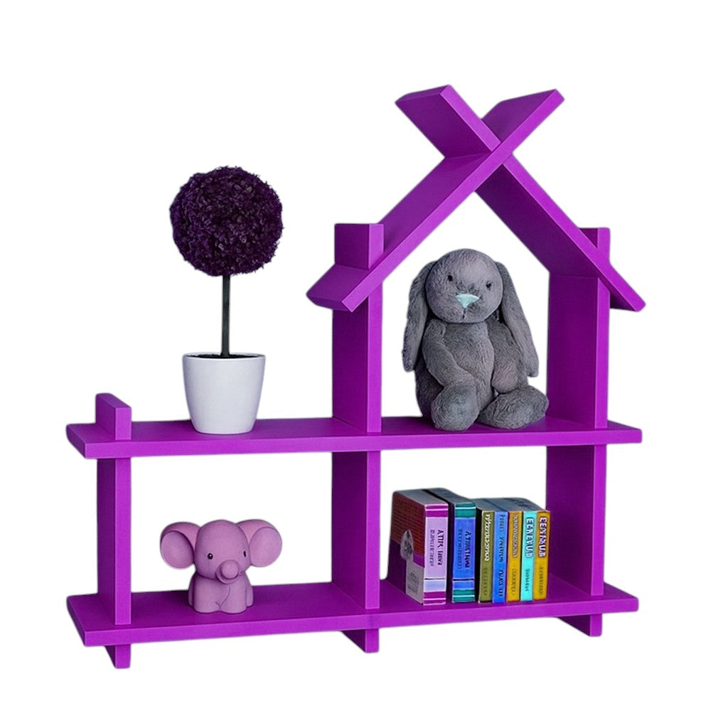 Παιδικό Ραφάκι Σπιτάκι Τοίχου
