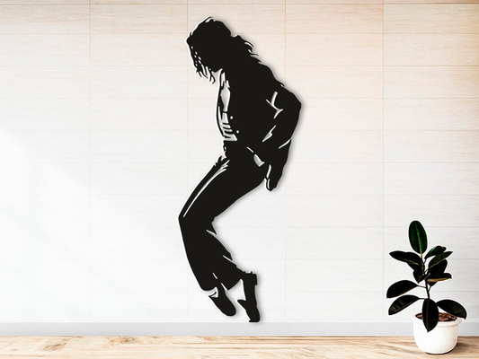 3D Ξύλινο Κάδρο "The King of Pop - Smooth Criminal"