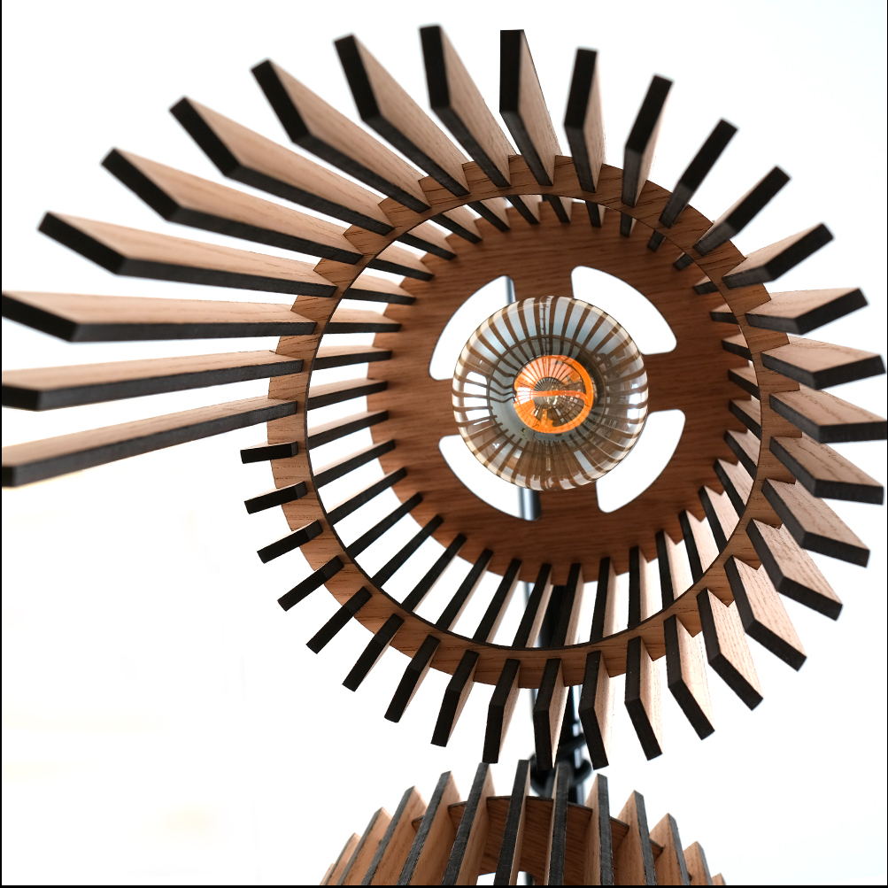 Ξύλινο Φωτιστικό Οροφής – Μοντέρνο & Φυσικό Στυλ