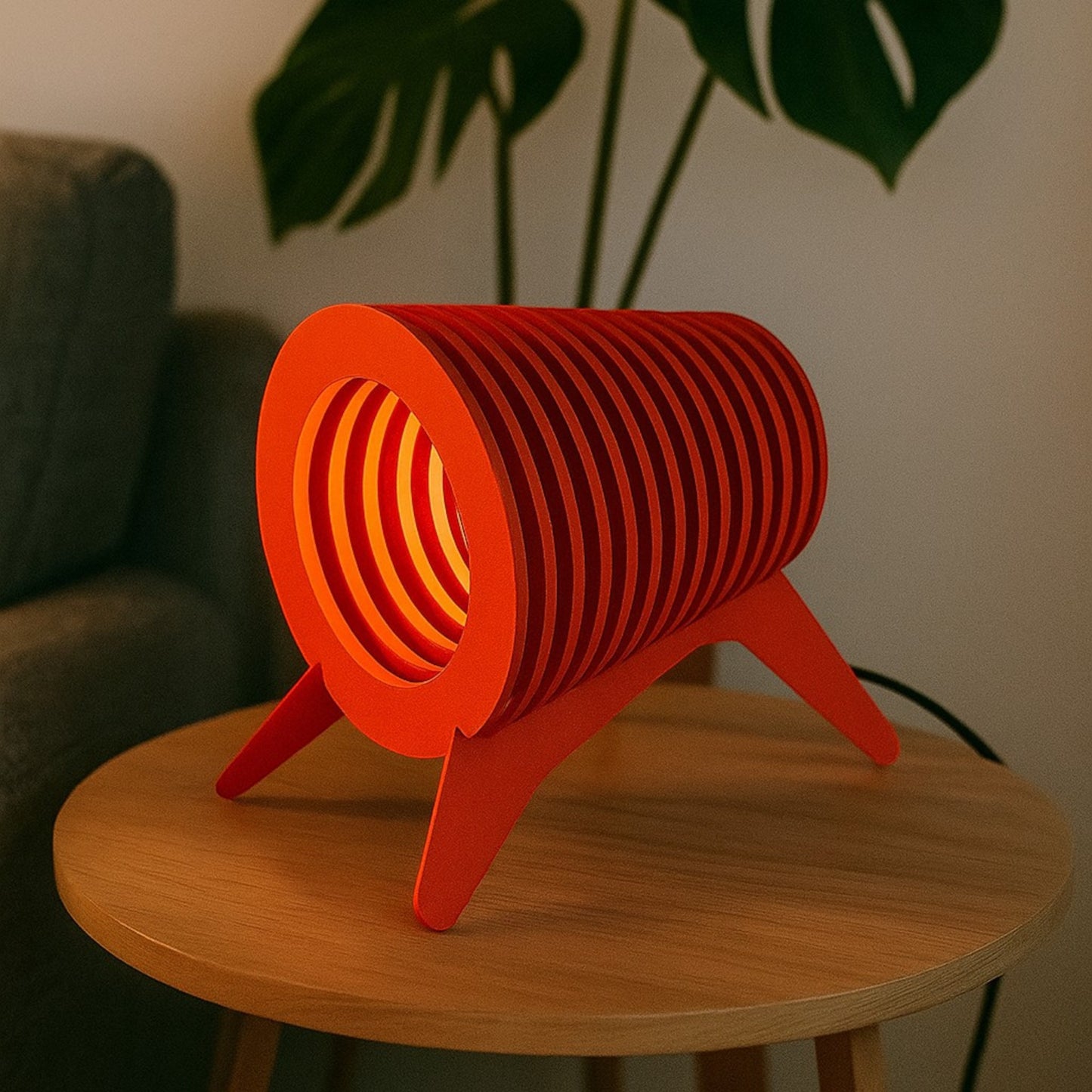 Επιτραπέζιο Φωτιστικό "Tunnel" – Μοντέρνο Κυλινδρικό Design σε Πολλά Χρώματα