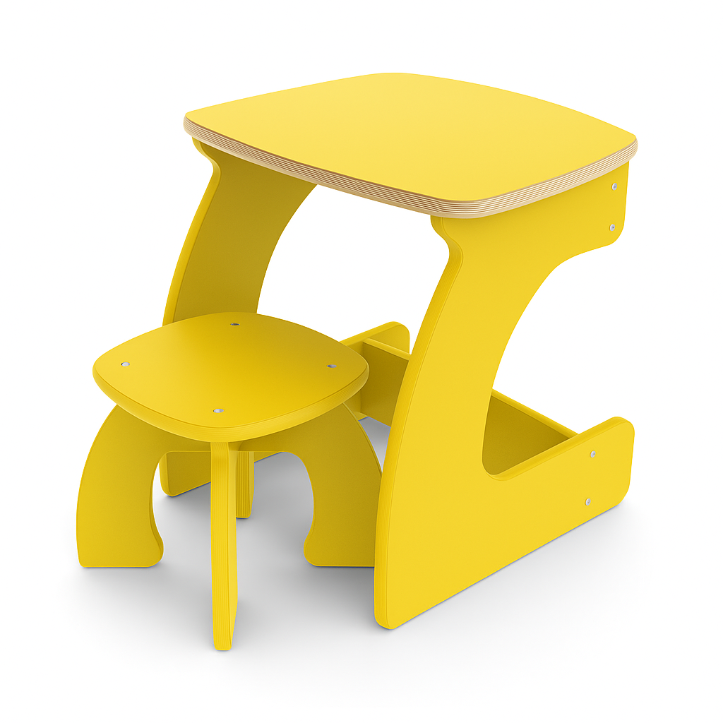 Παιδικό Σετ Τραπεζάκι & Καρεκλάκι – Μοντέρνος Σχεδιασμός