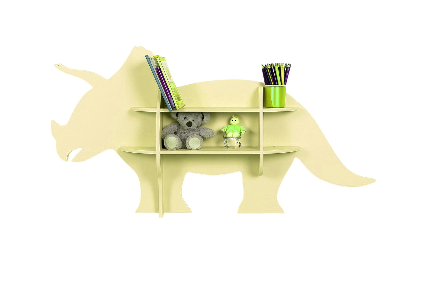 Ξύλινη Παιδική Ραφιέρα Ιπποπόταμος